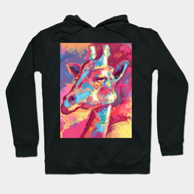 Giraffe Hoodie by mailsoncello